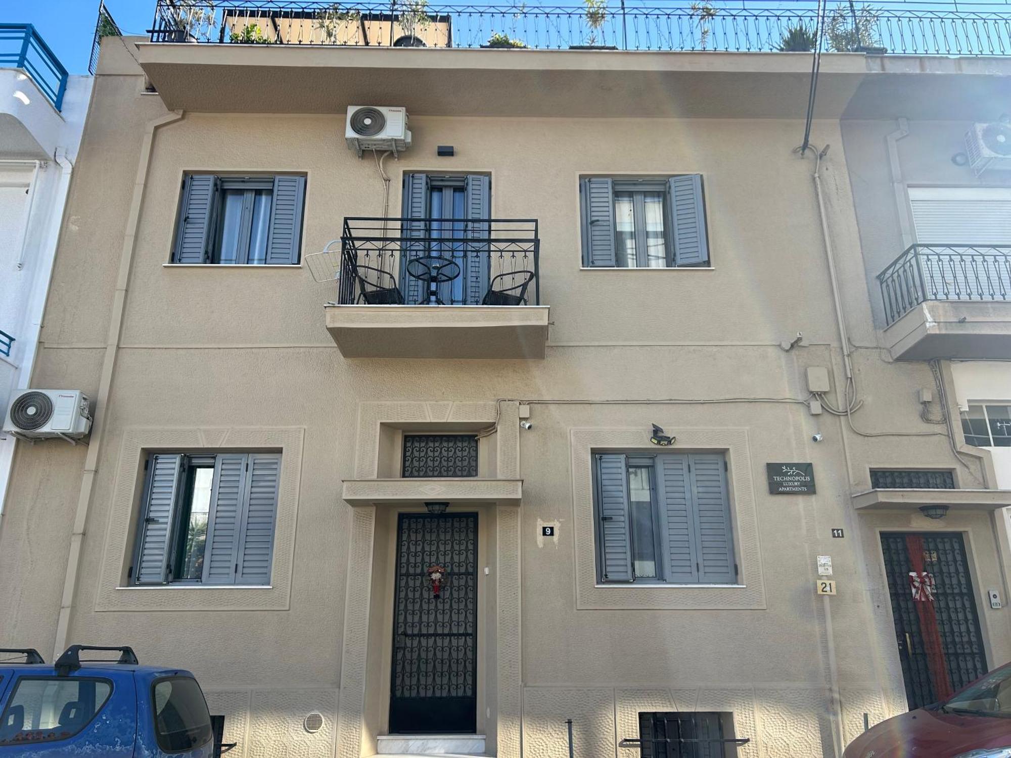 Technopolis Luxury Apartments Athen Exterior foto